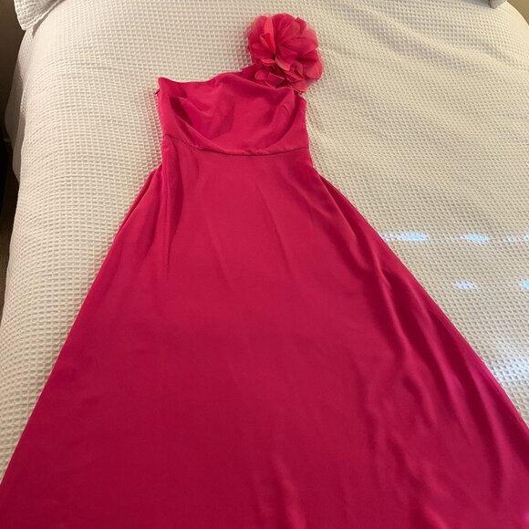 Sachin + Babi Allegra Long Pink Dress size 4 - Picture 4 of 9